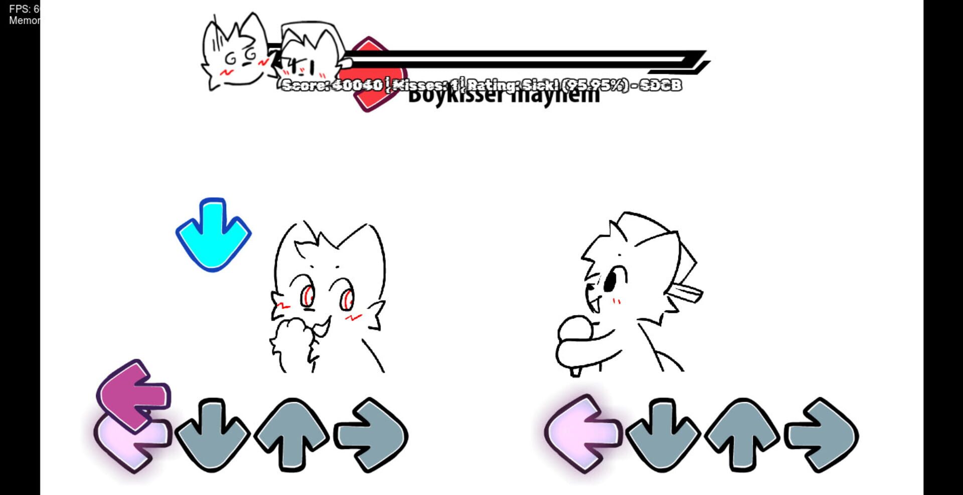 Boykisser Mayhem screenshot 1