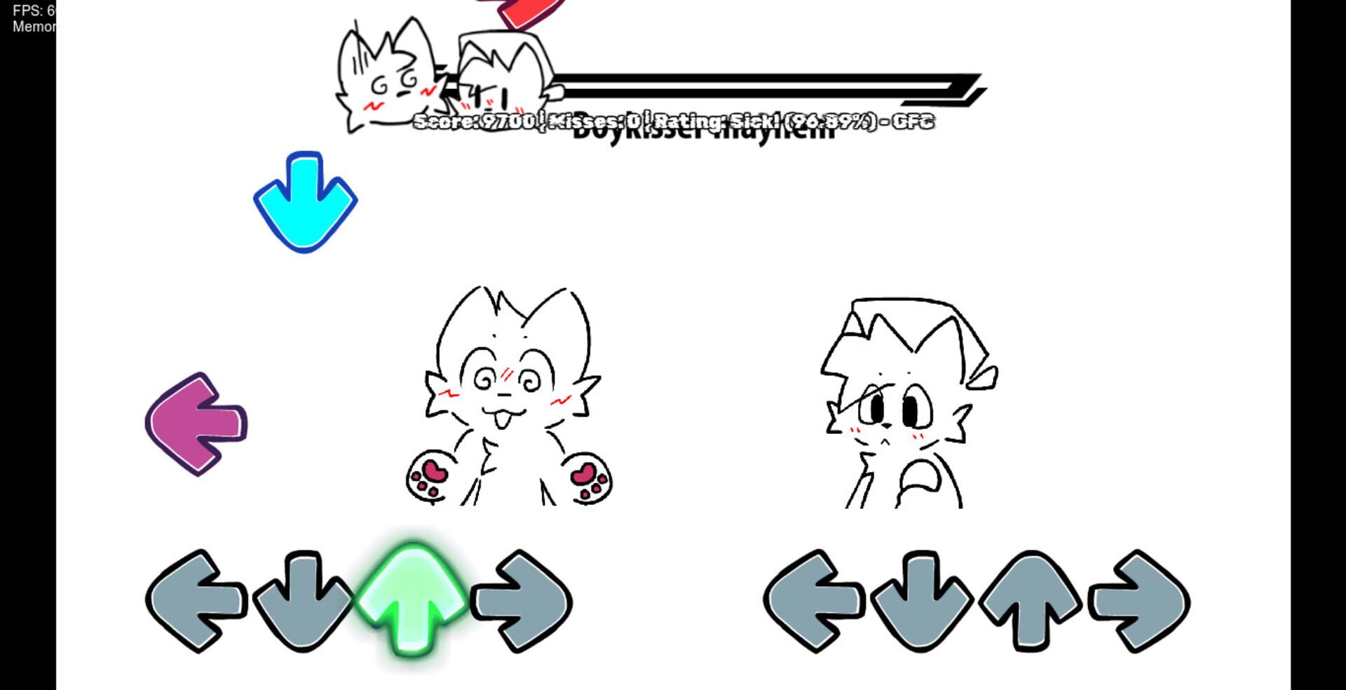 Boykisser Mayhem screenshot 2