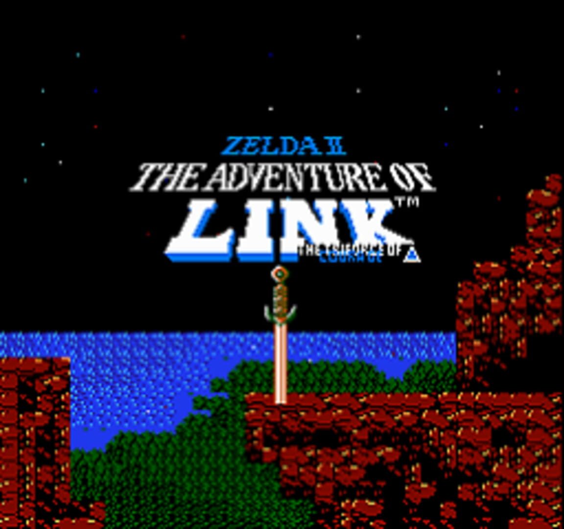 Zelda II: The Triforce of Courage screenshot 1