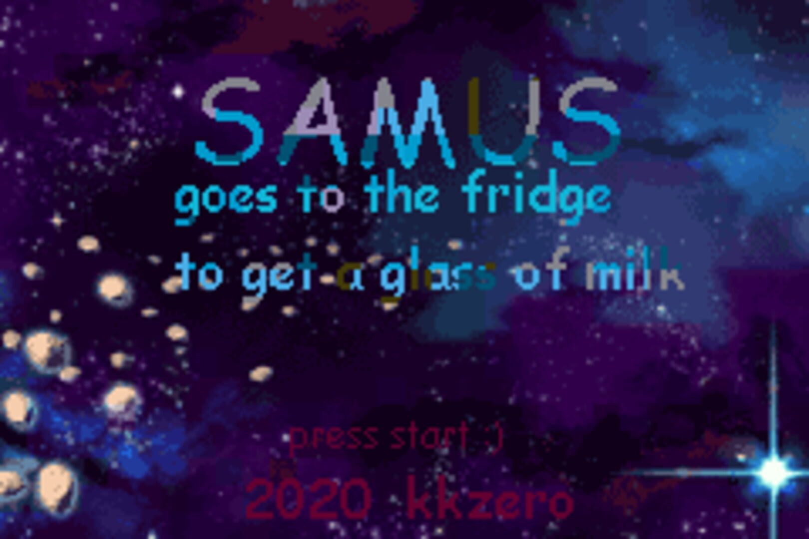 Samus Goes to the Fridge to Get a Glass of Milk screenshot 3