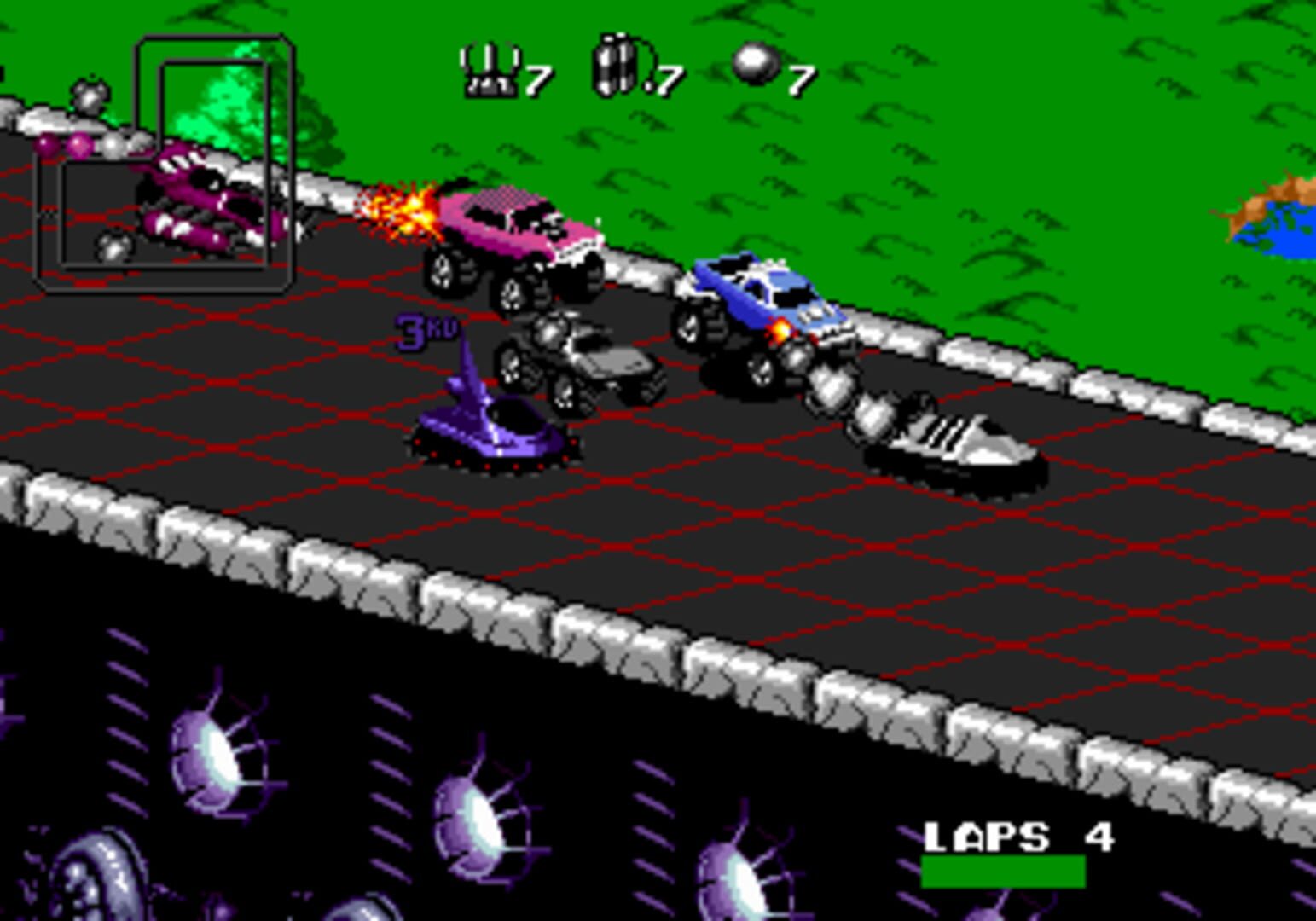 Rock n' Roll Racing Hack v16 screenshot 2
