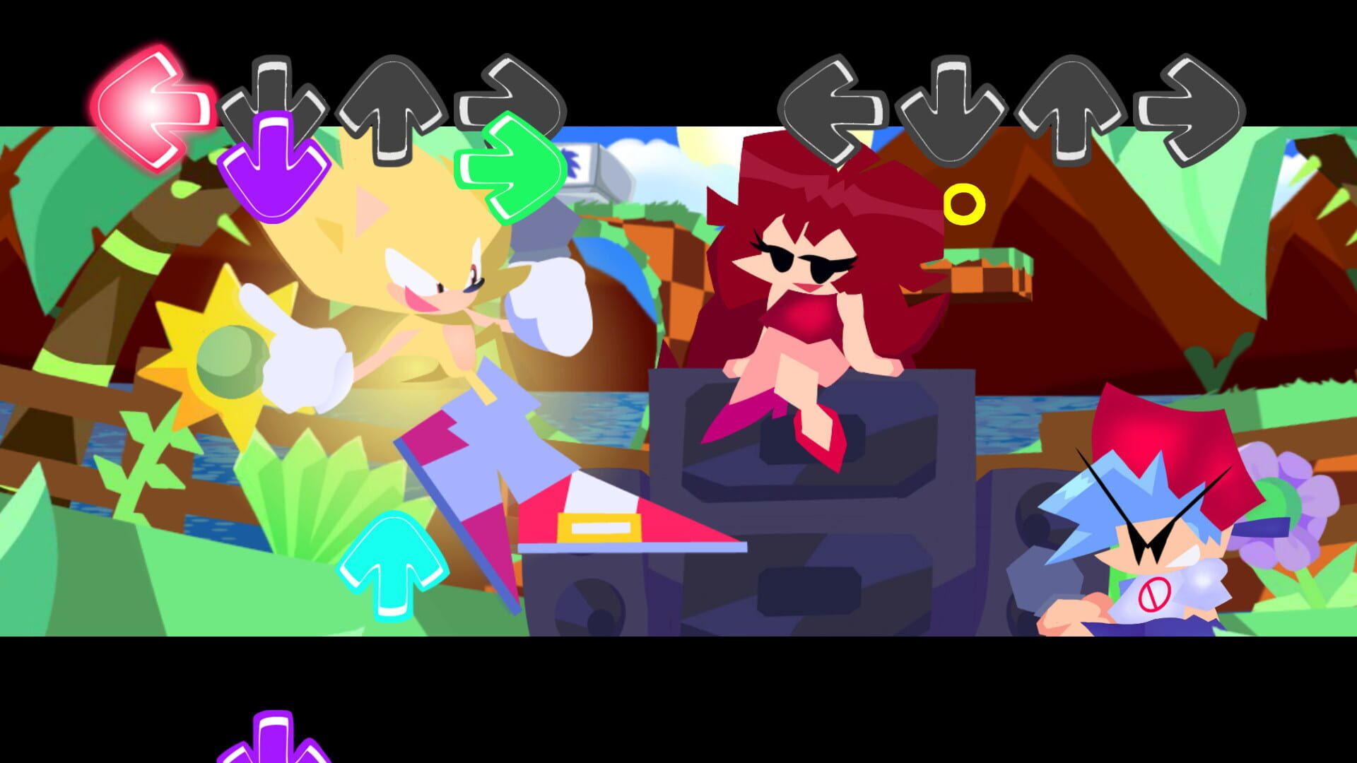 Sonic Dimensional Funkin' screenshot 1