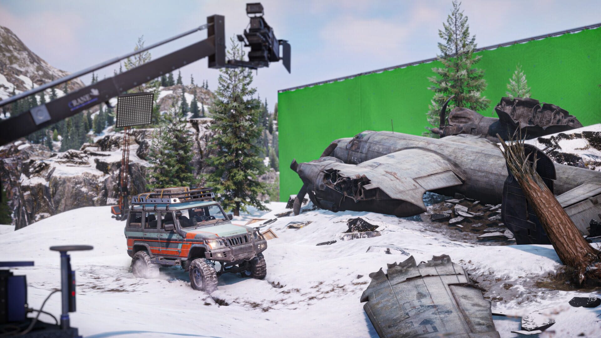 SnowRunner: Season 11 - Lights & Cameras screenshot 3