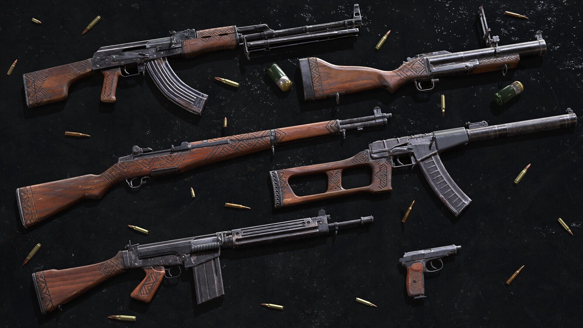 Insurgency: Sandstorm - Woodburn Weapon Skin Set screenshot 2