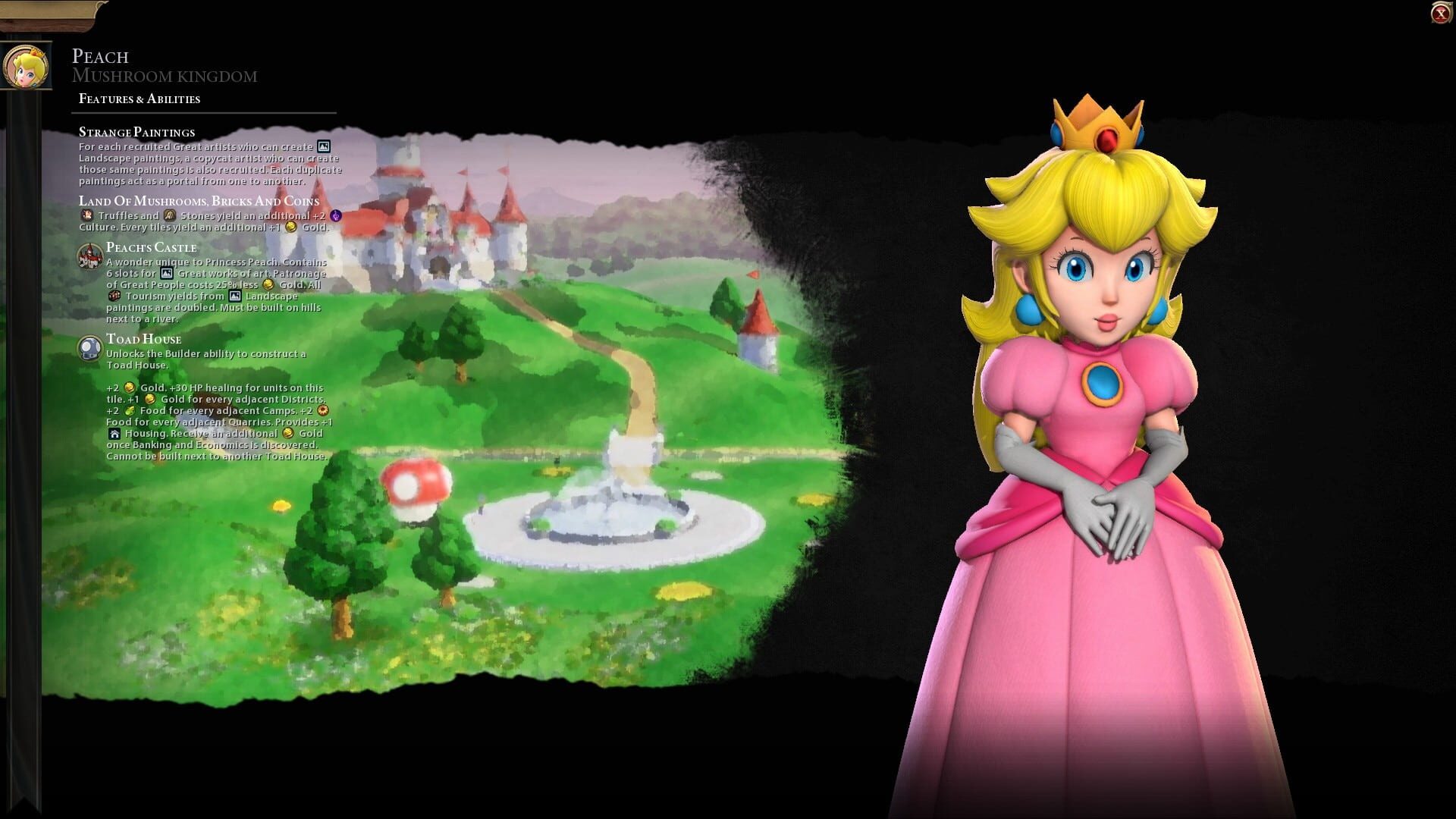 Sid Meier's Civilization VI: Super Mario Leaders Pack screenshot 1