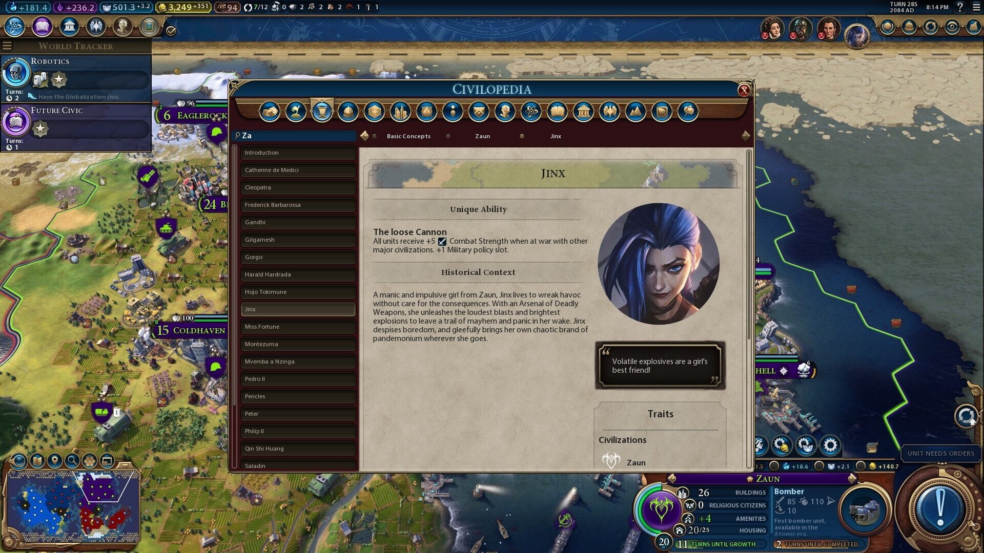 Sid Meier's Civilization VI: Jinx Pack screenshot 3