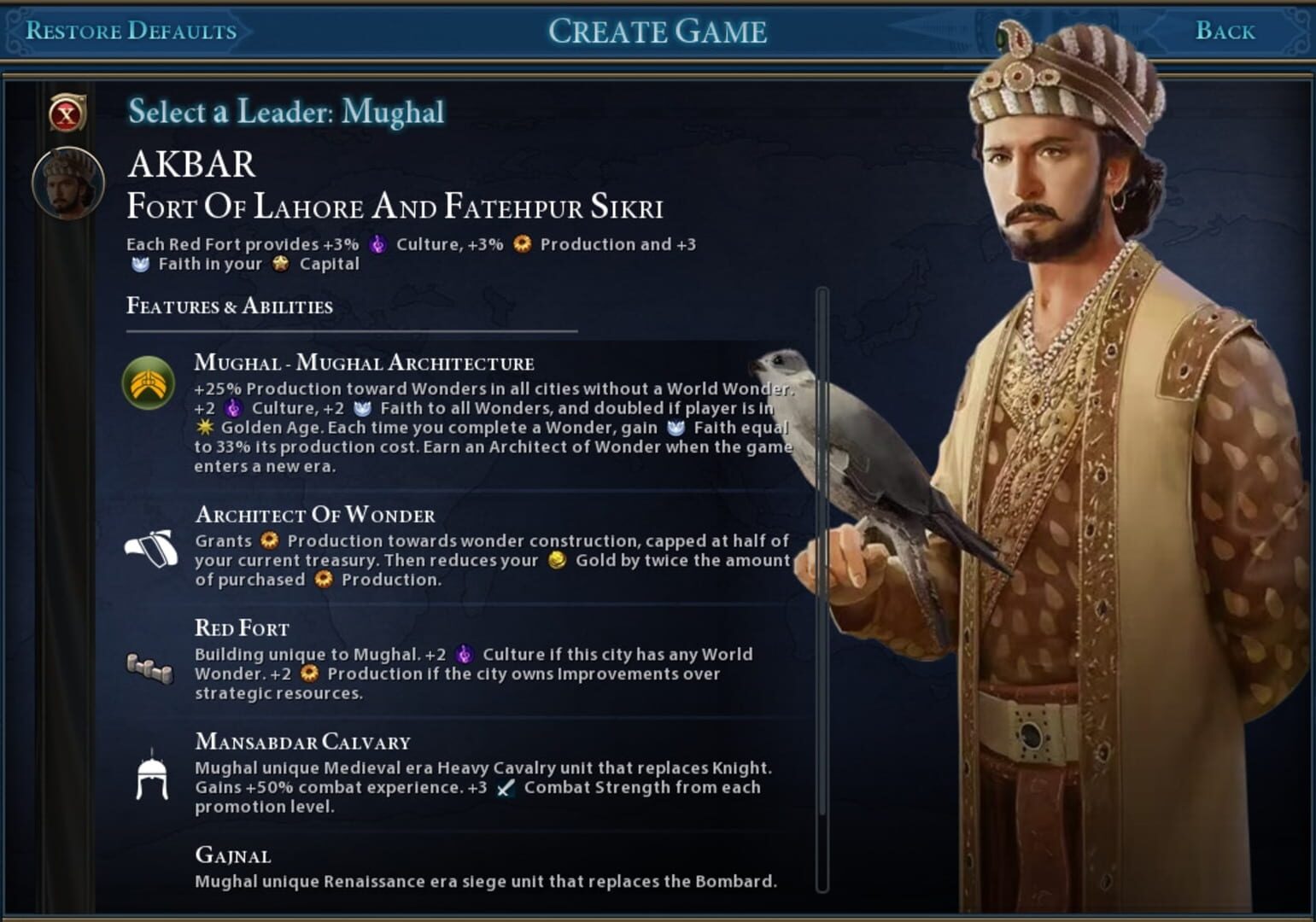 Sid Meier's Civilization VI: Akbar Pack screenshot 2