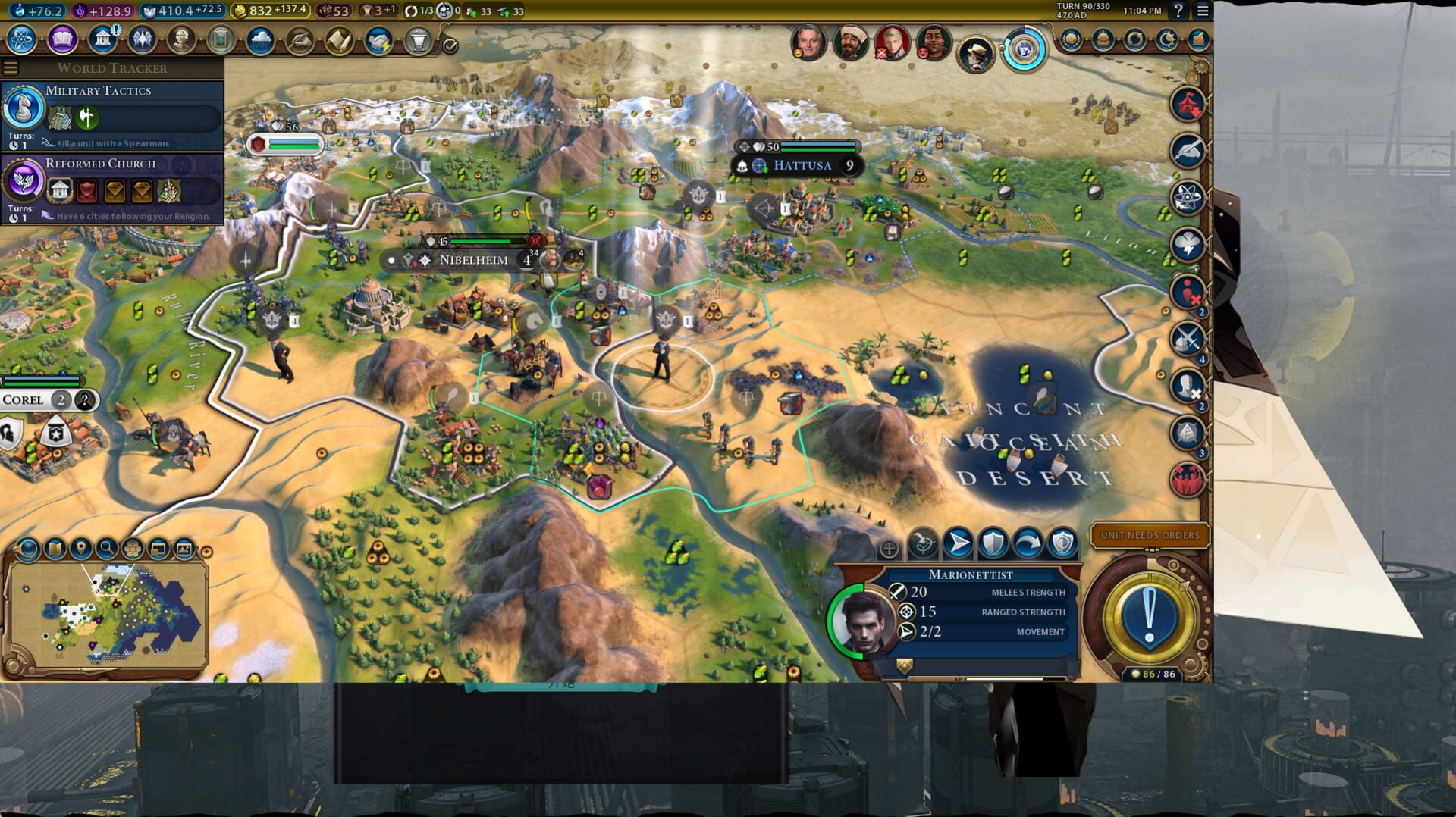 Sid Meier's Civilization VI: Klein Moretti Pack screenshot 2