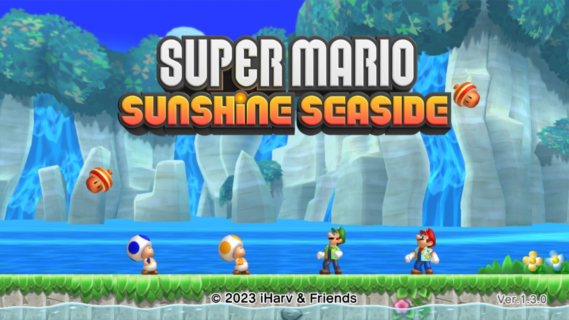 Super Mario Sunshine Seaside screenshot 1