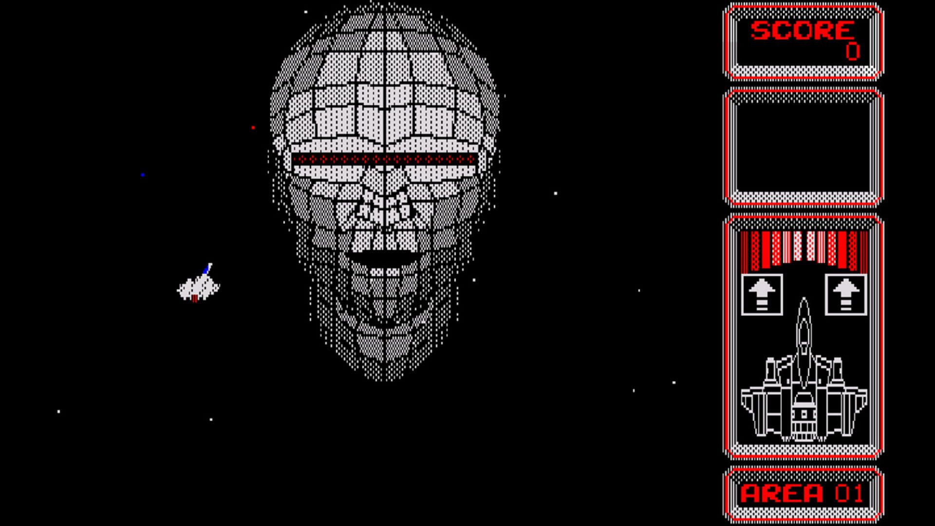 Eggconsole Silpheed PC-8801mkIISR screenshot 2