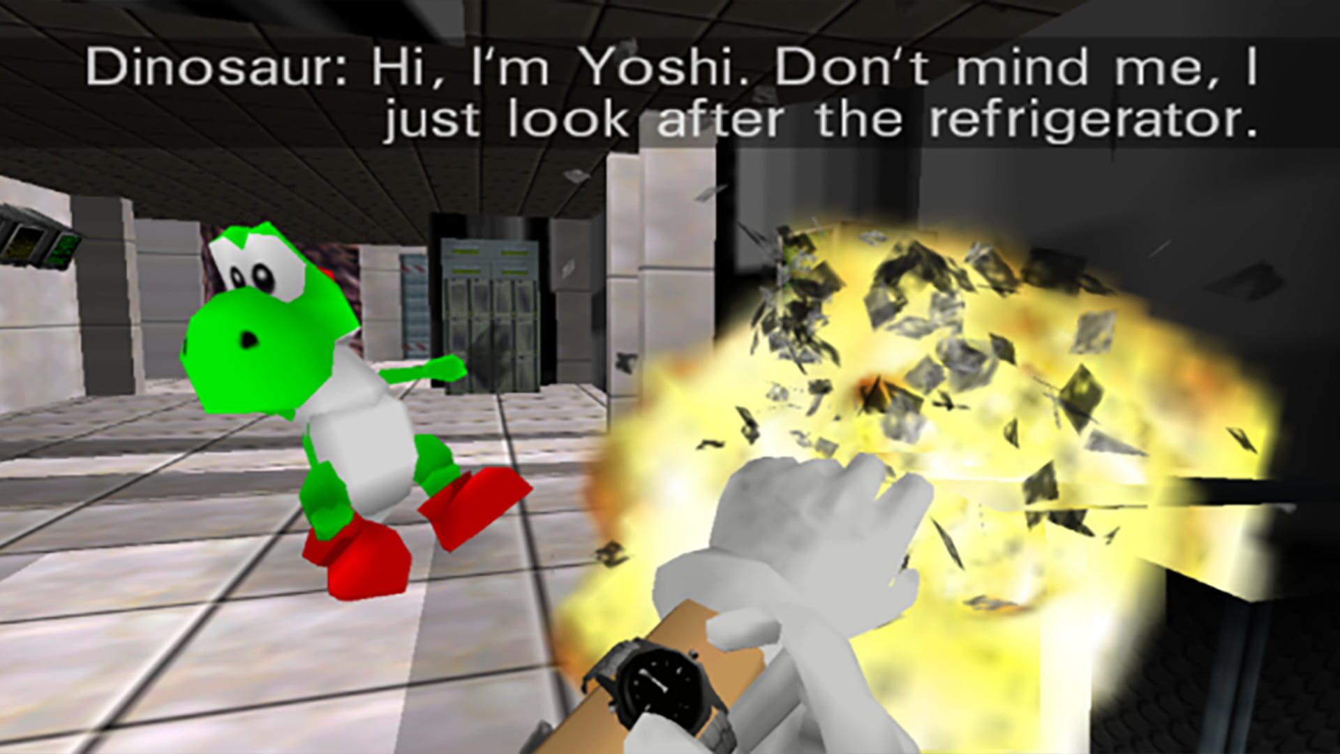 GoldenEye With Mario Characters screenshot 3