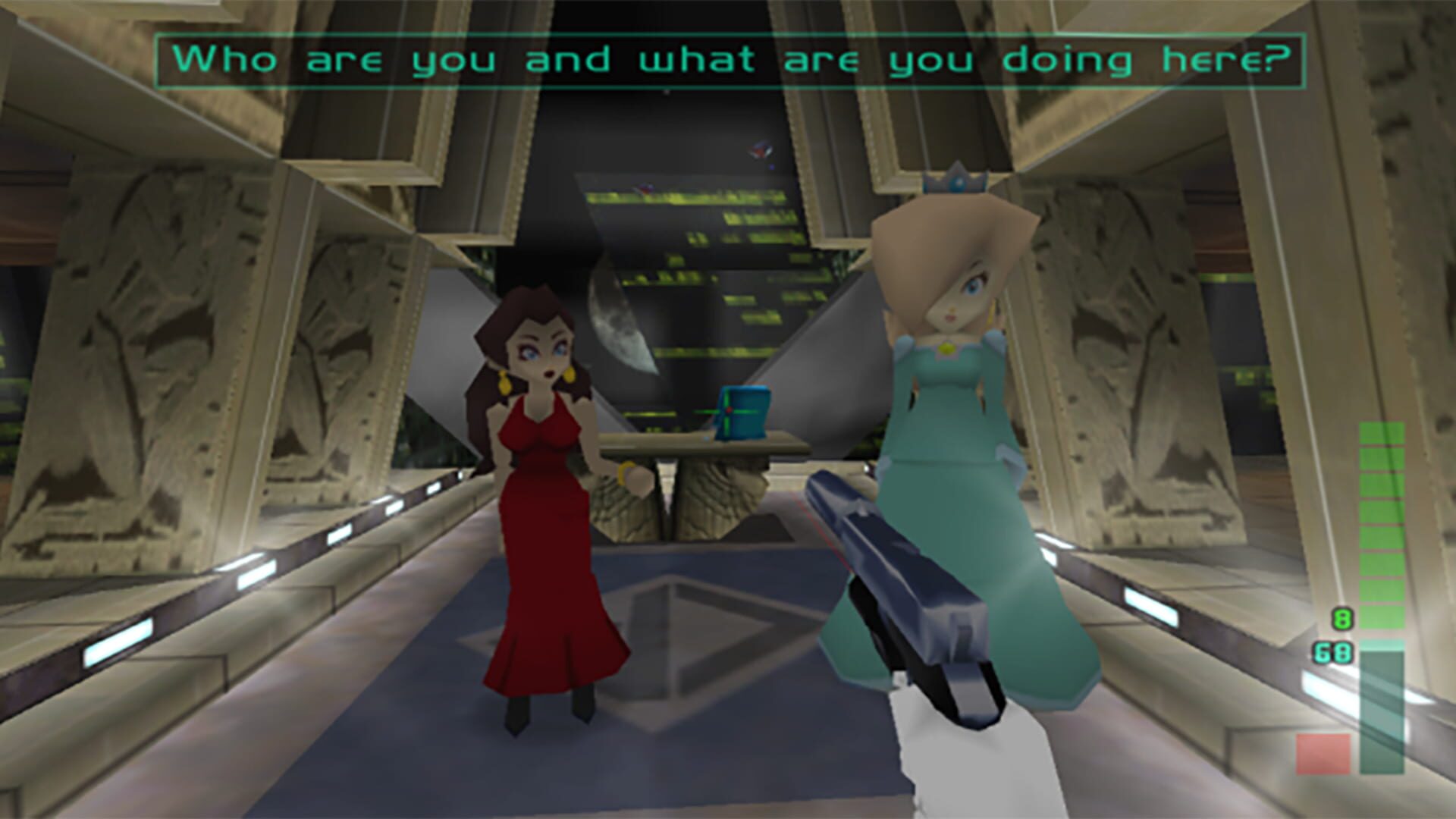 Perfect Dark With Mario Characters screenshot 1
