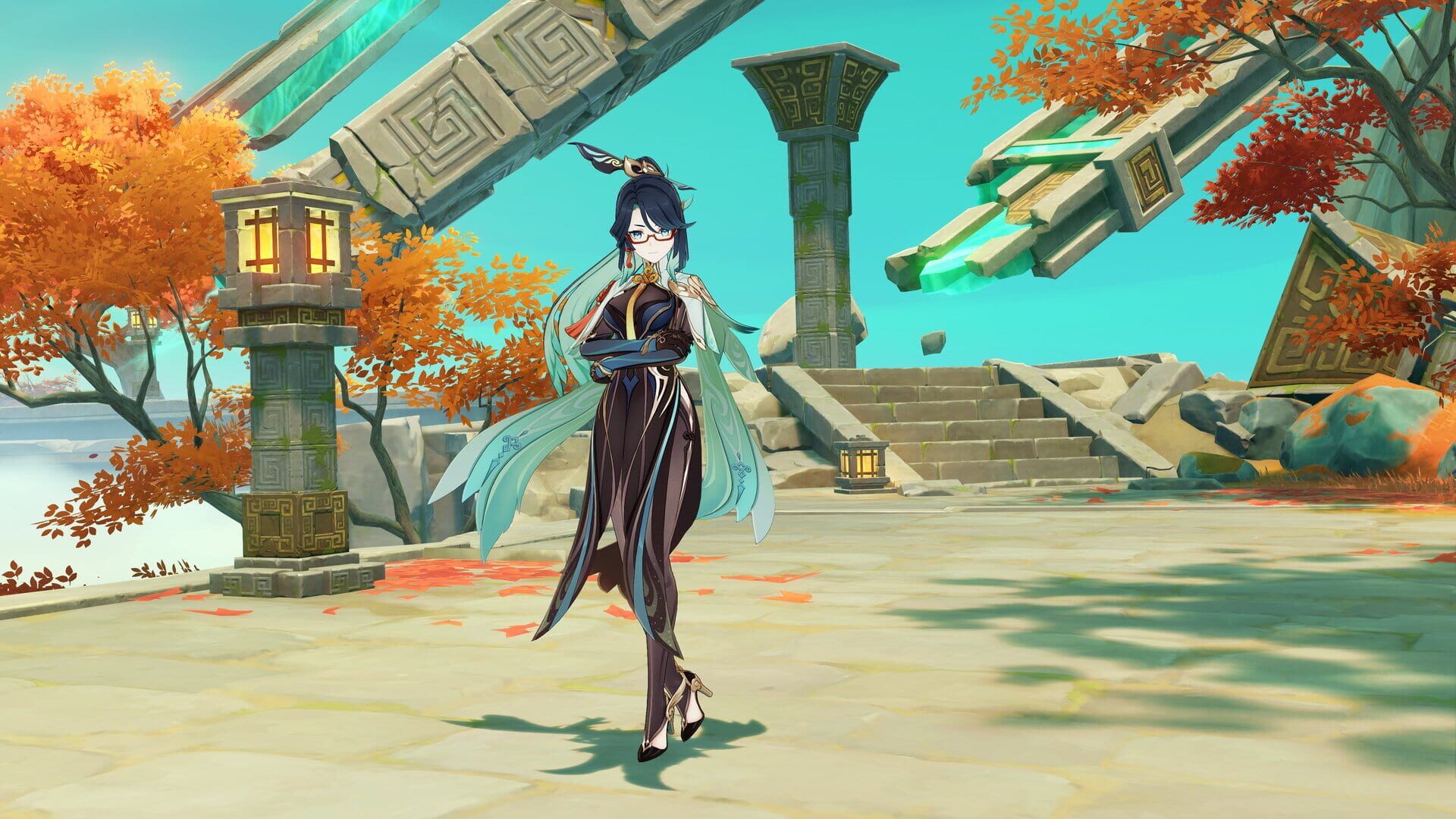 Genshin Impact: Vibrant Harriers Aloft in Spring Breeze screenshot 3