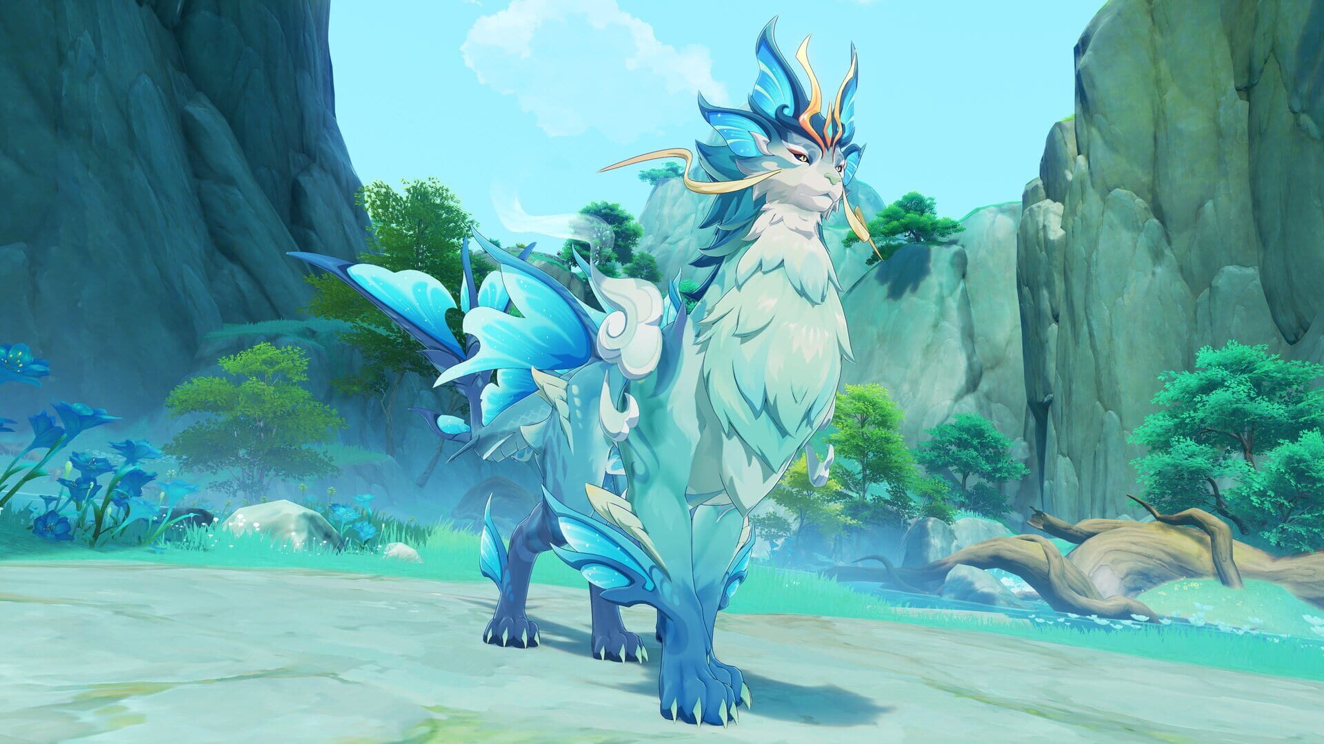 Genshin Impact: Vibrant Harriers Aloft in Spring Breeze screenshot 5