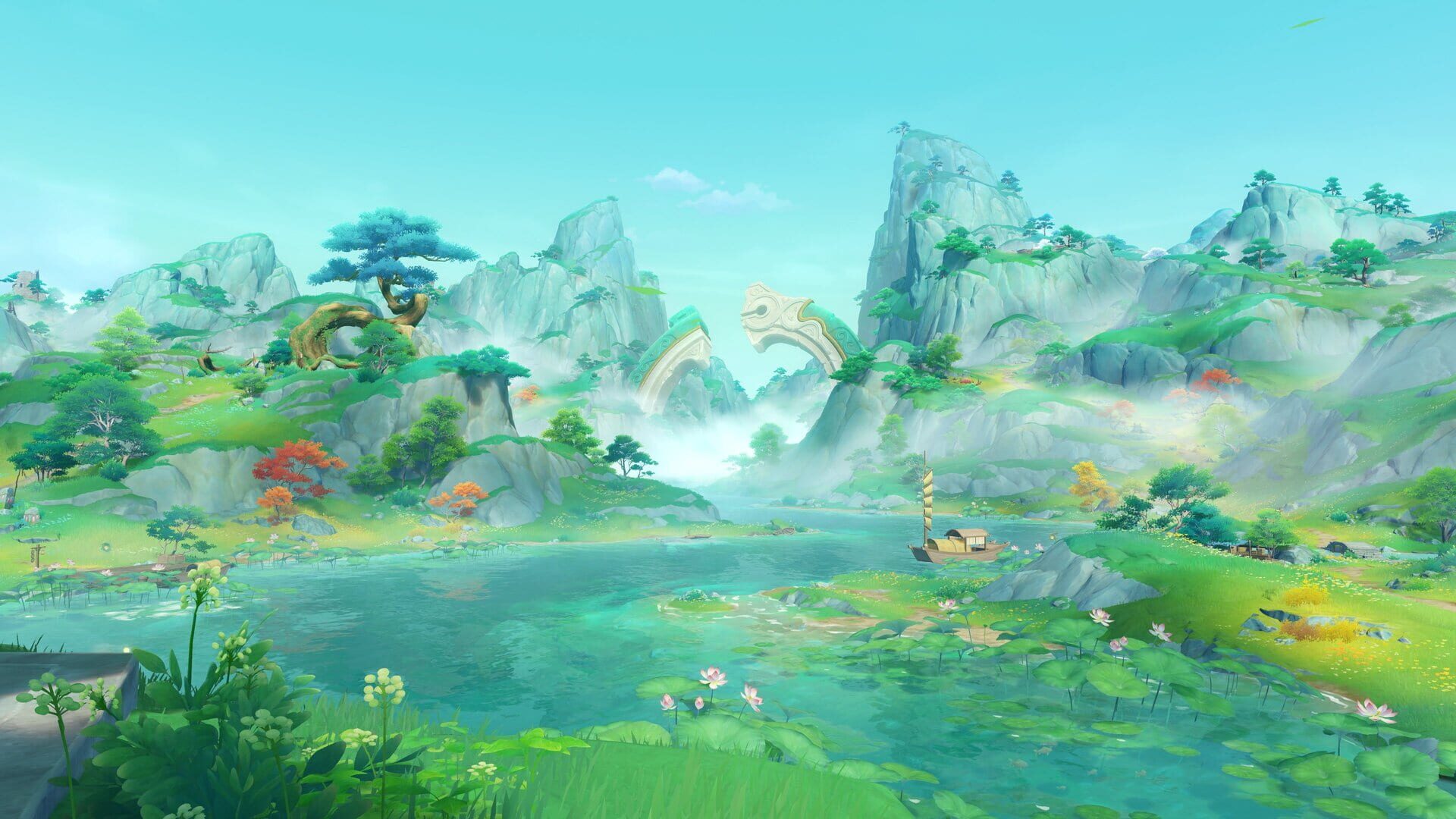 Genshin Impact: Vibrant Harriers Aloft in Spring Breeze screenshot 6