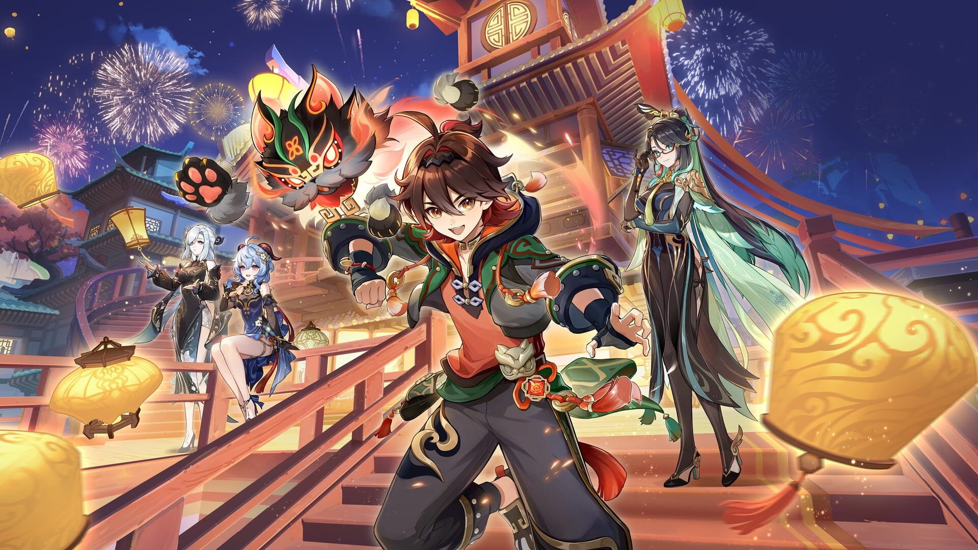 Genshin Impact: Vibrant Harriers Aloft in Spring Breeze screenshot 11