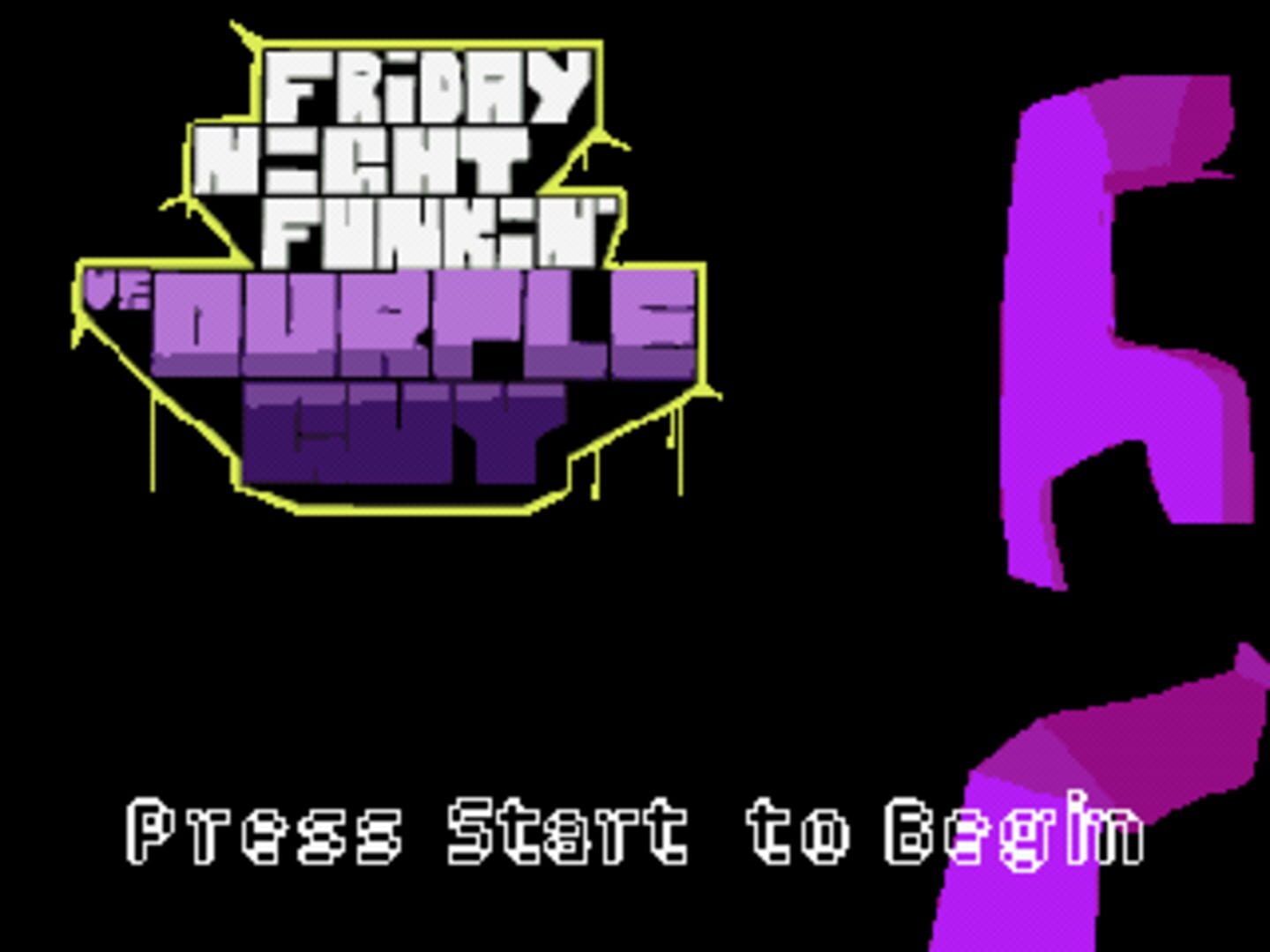 Friday Night Funkin' vs. Ourple Guy screenshot 1