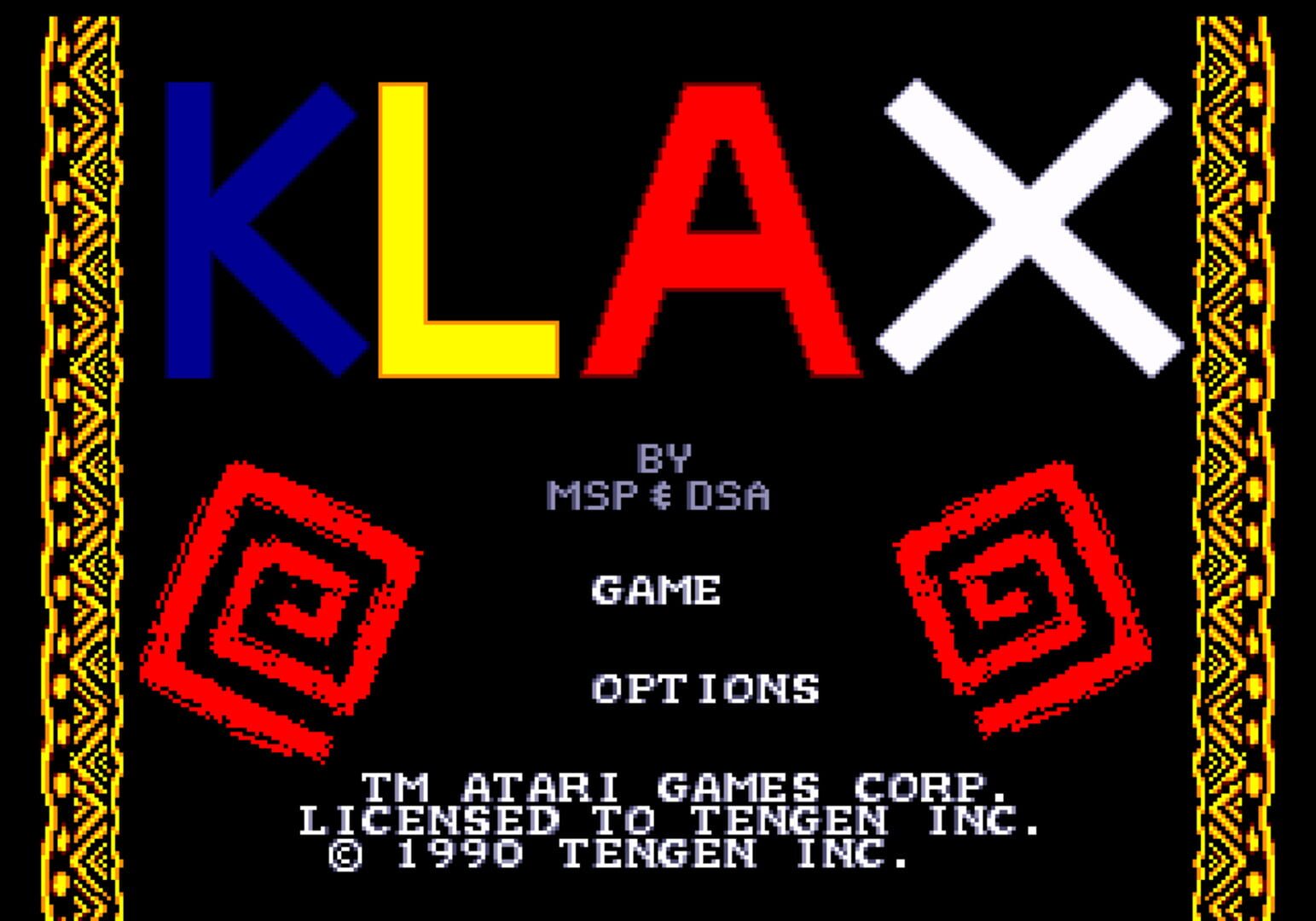 Klax screenshot 1
