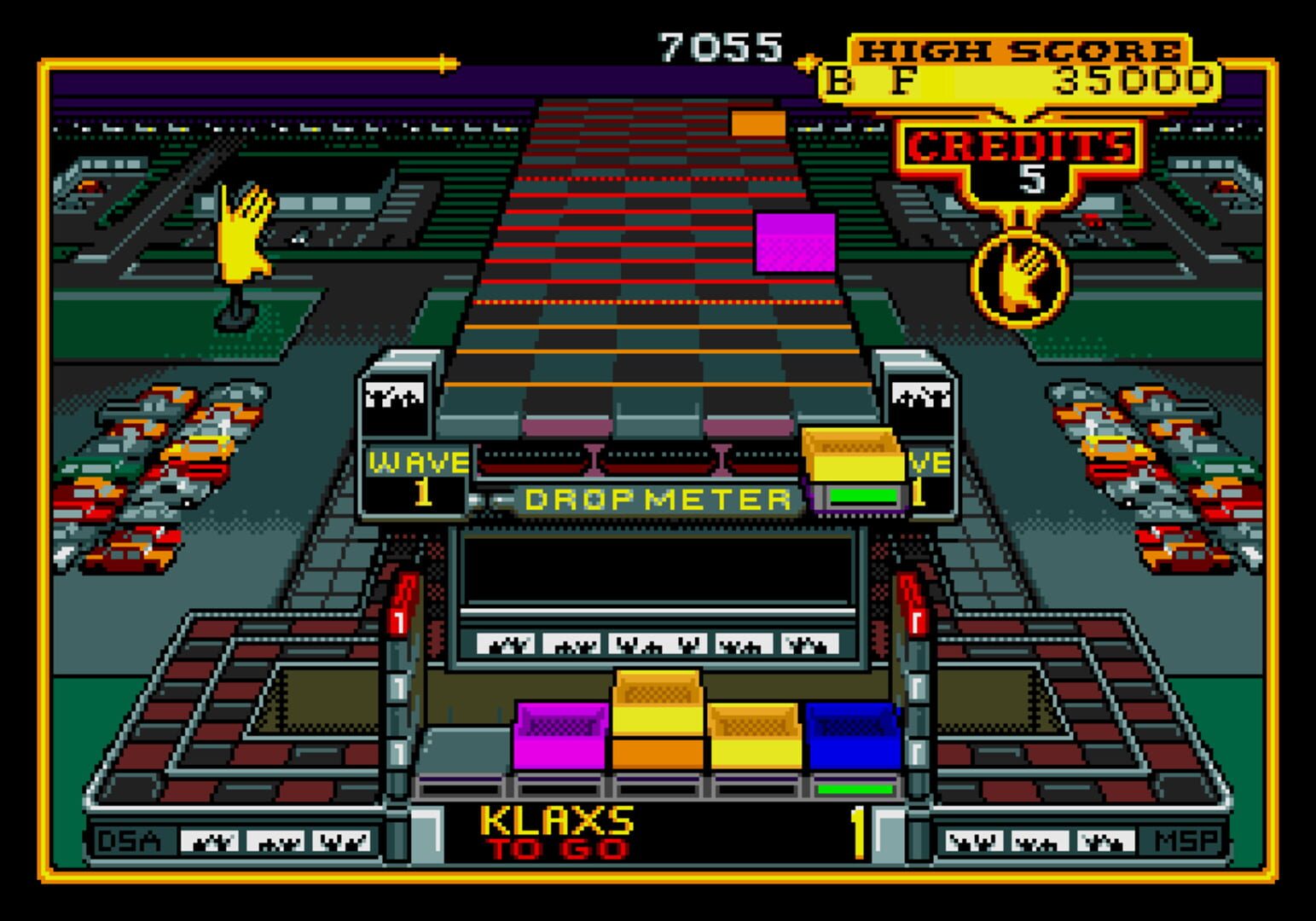 Klax screenshot 2