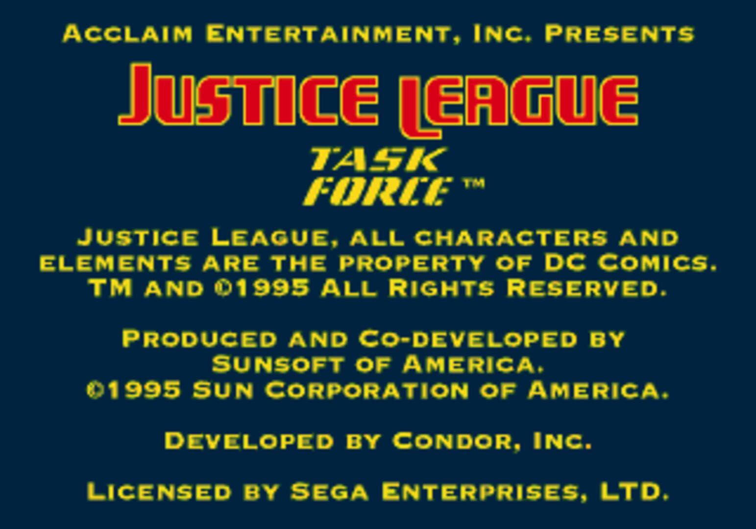 Justice League Task Force screenshot 1