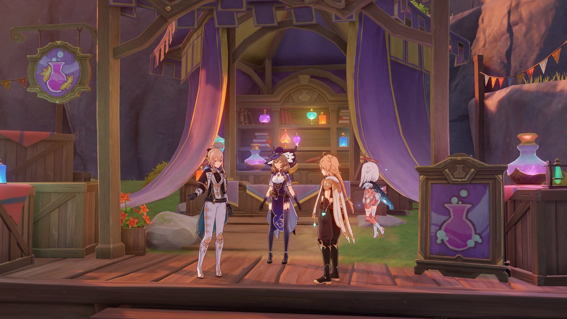 Genshin Impact: Blades Weaving Betwixt Brocade screenshot 3