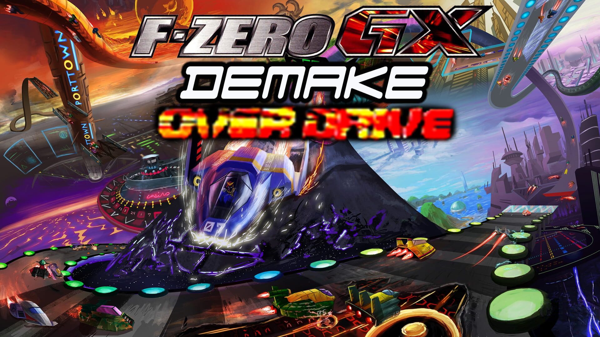 F-Zero GX Demake Overdrive screenshot 1
