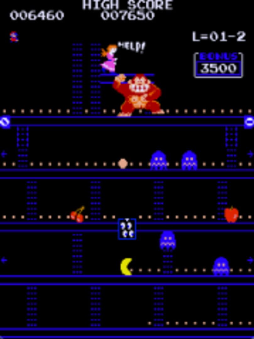 Donkey Kong Pac-Man Crossover screenshot 2