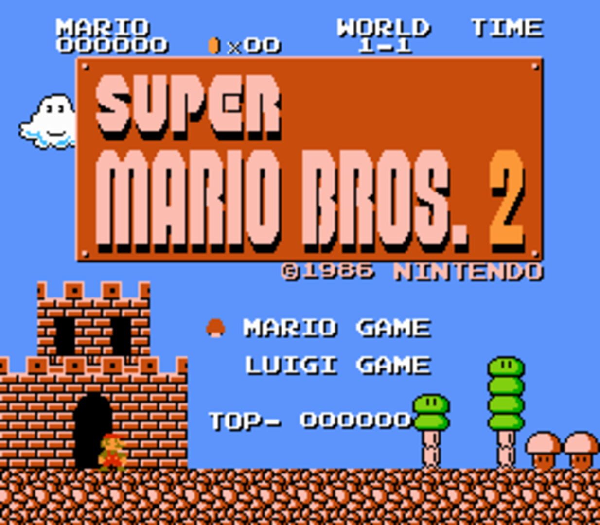 Super Mario Bros.: The Lost Levels - All Levels in a Row screenshot 2
