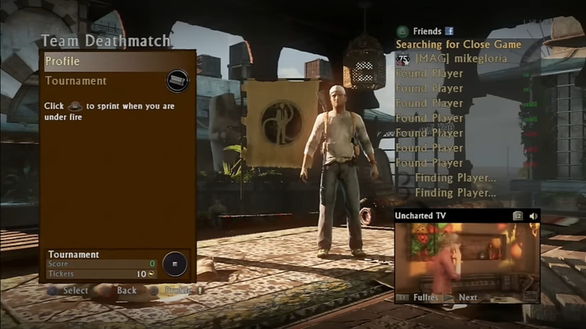 Uncharted 3: Multiplayer screenshot 1