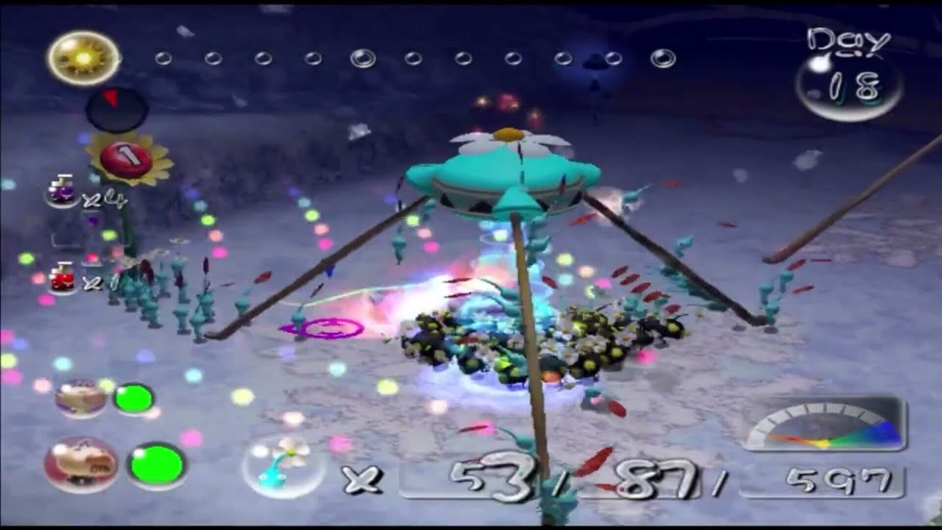 Pikmin 2 Power Cut Blackout screenshot 1
