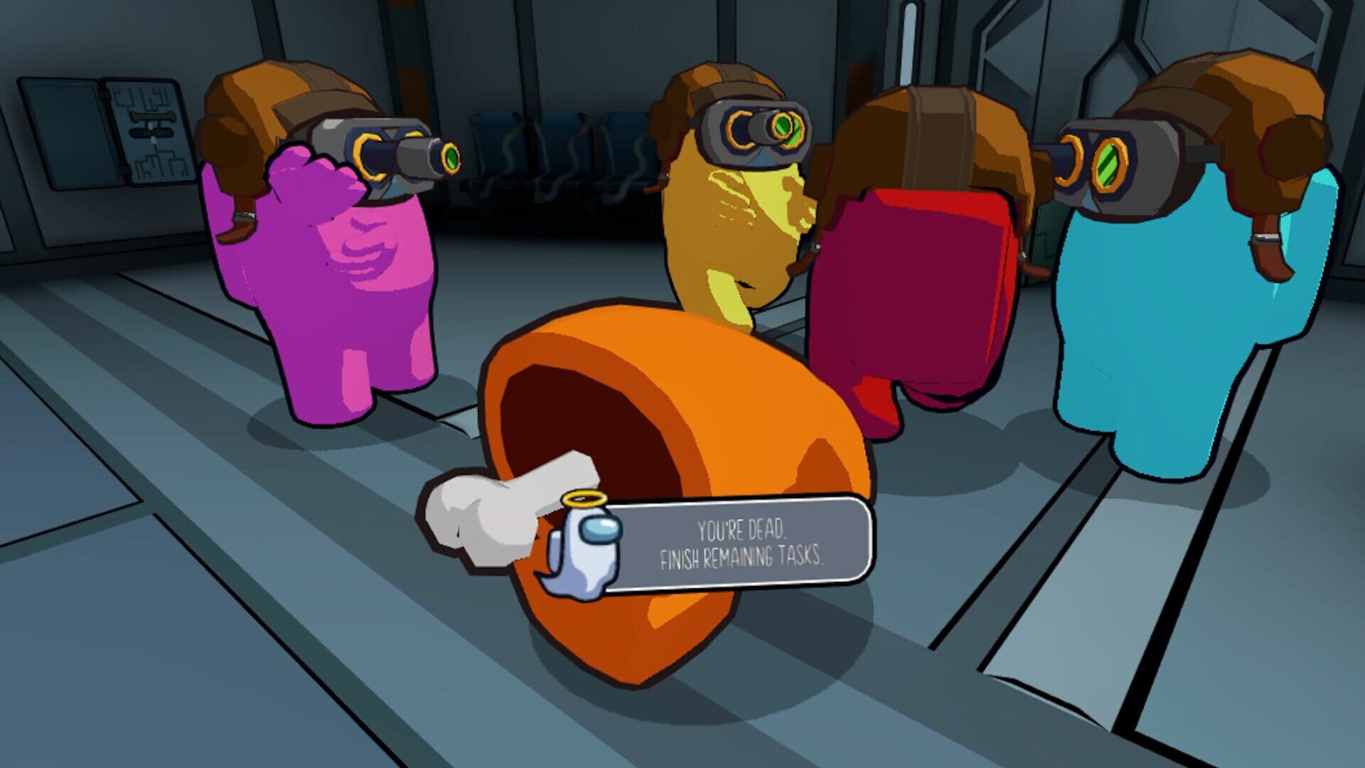 Among Us VR: Limited Time Hat: Overscoped screenshot 3
