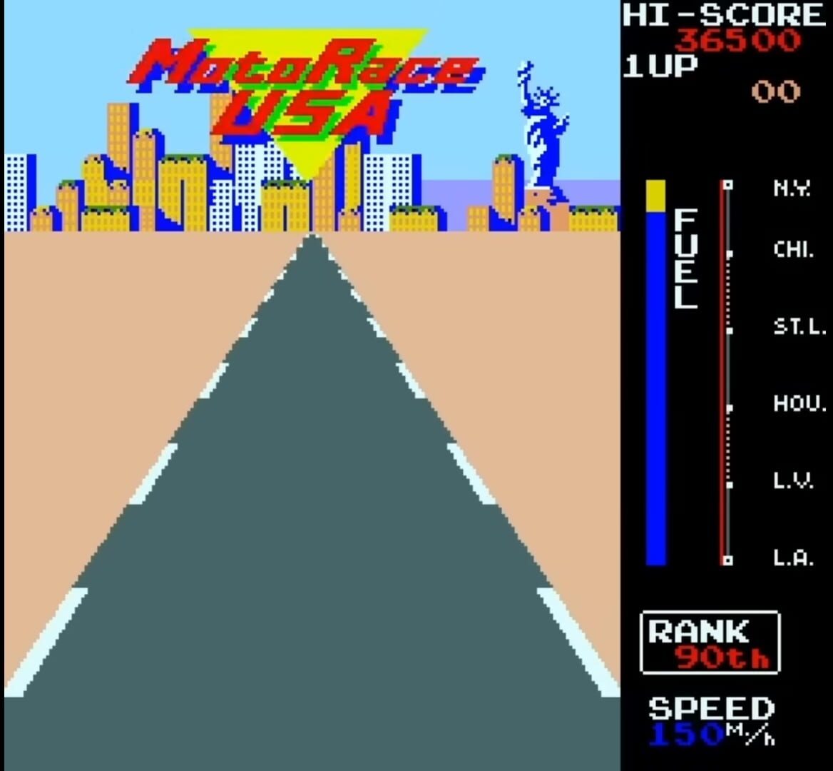 MotoRace USA screenshot 1