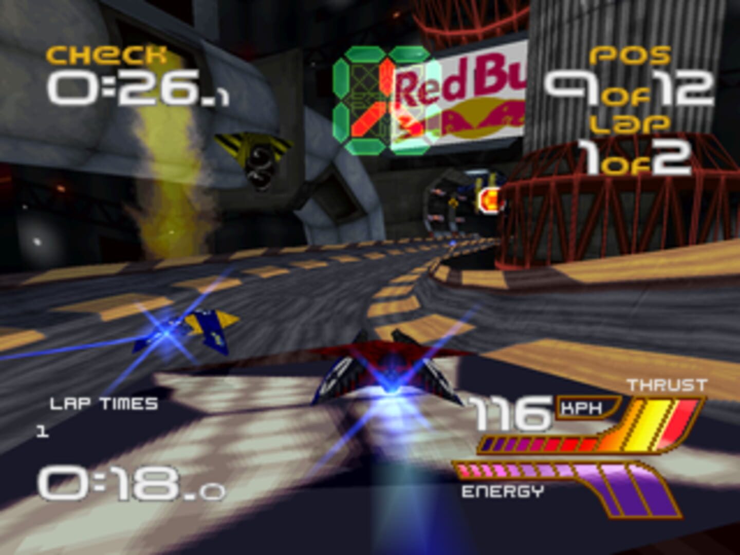 Wipeout XL screenshot 1
