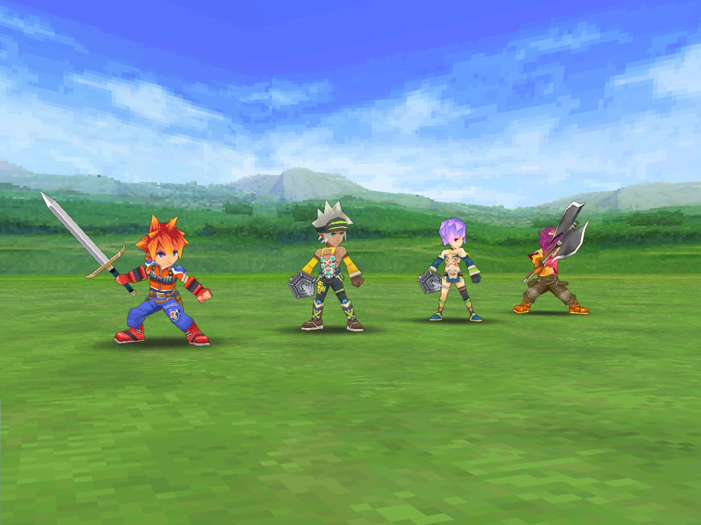 SaGa 3: Jikuu no Hasha - Shadow or Light screenshot 1