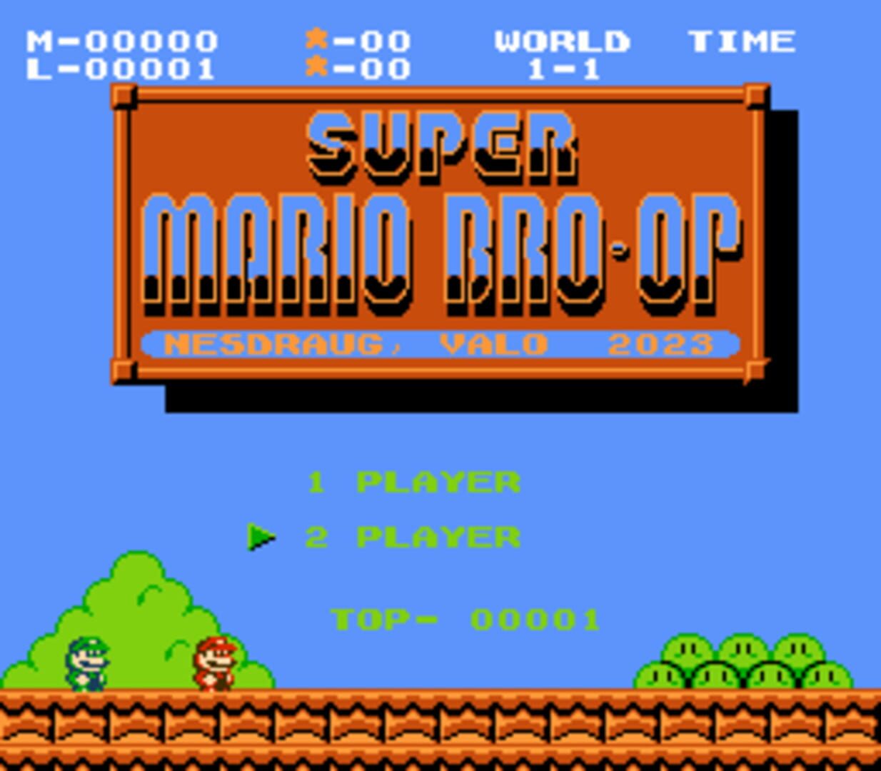 Super Mario Bro-op screenshot 1