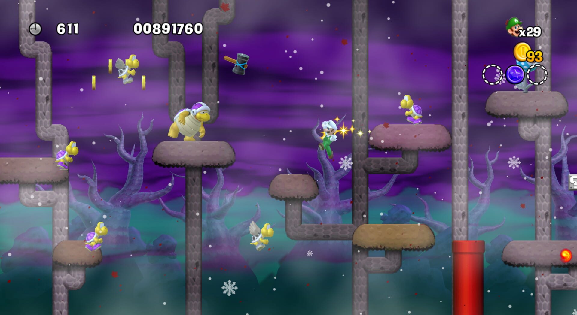 Newer Super Luigi Wii: Dark Moon - Reverse screenshot 3