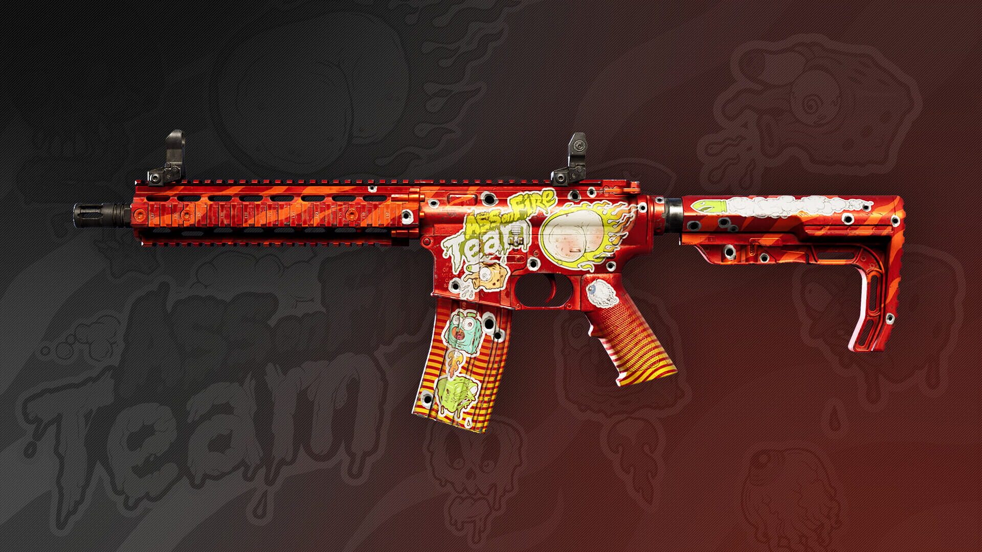 Deadside: "Ass on Fire Team" Skin Set screenshot 5