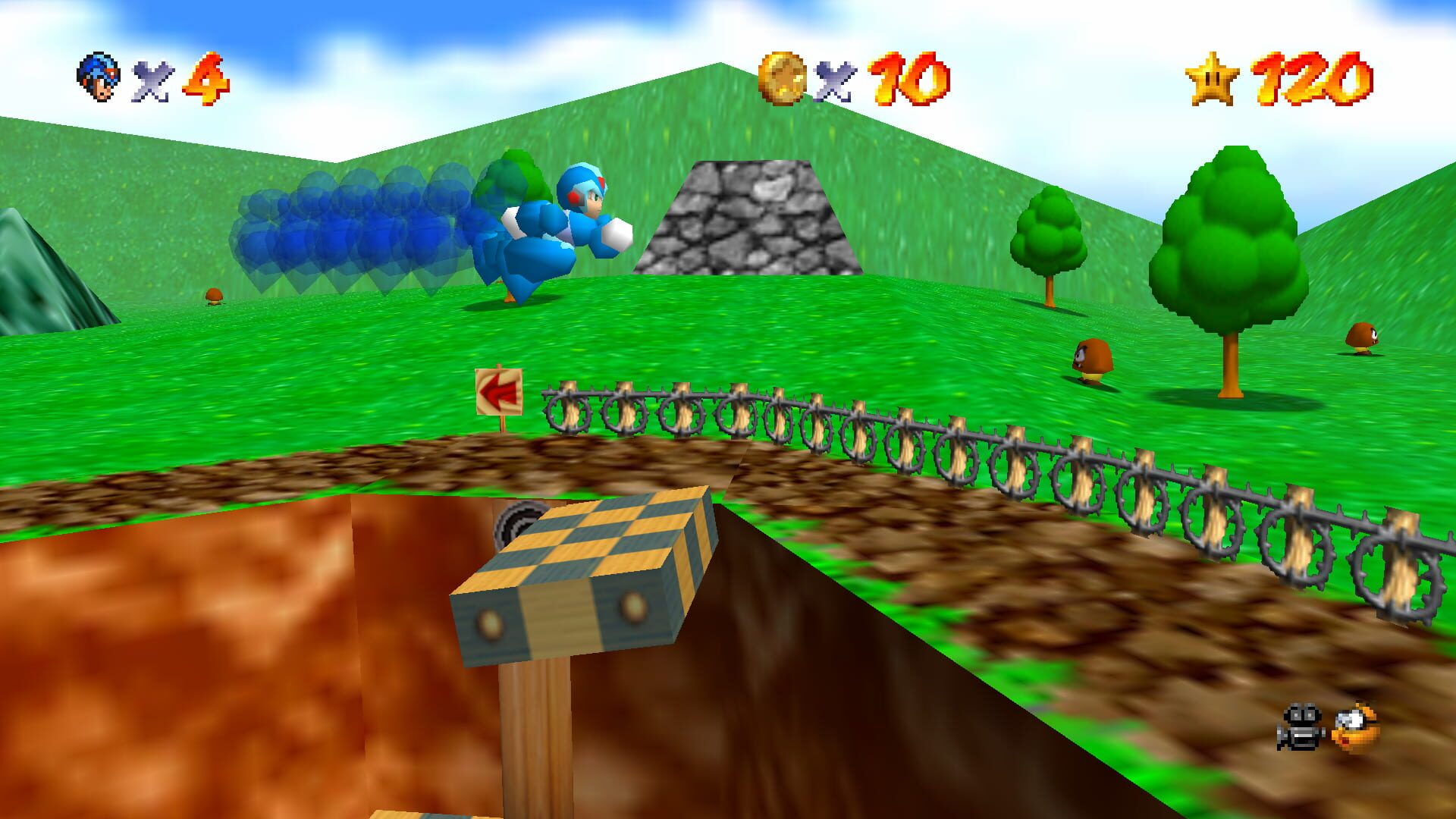 SM64EX Coop: Mega Man X screenshot 2