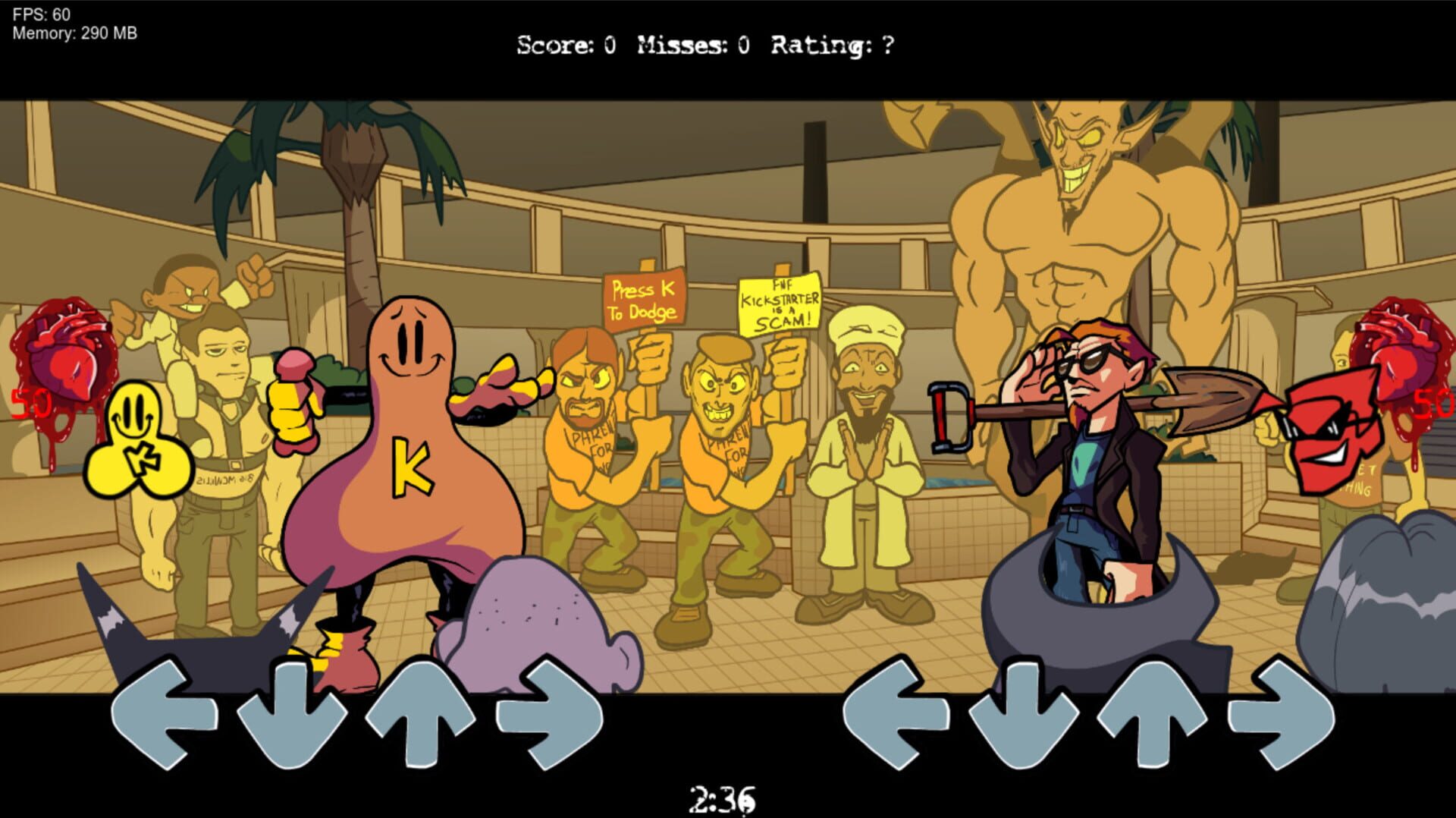 Postal F: The Thursday Expansion - A Mod for Friday Night Funkin'. screenshot 1