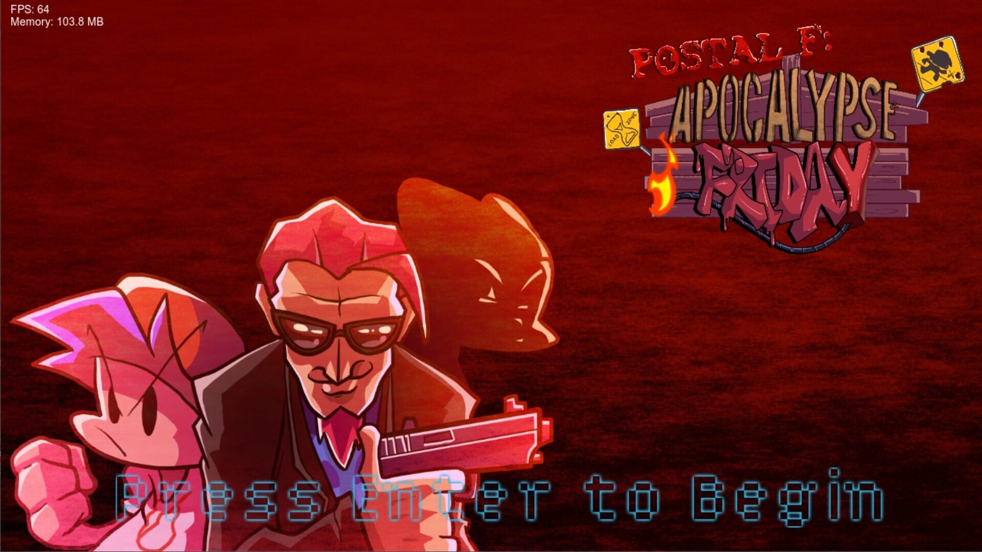 Postal F: The Thursday Expansion - A Mod for Friday Night Funkin'. screenshot 2