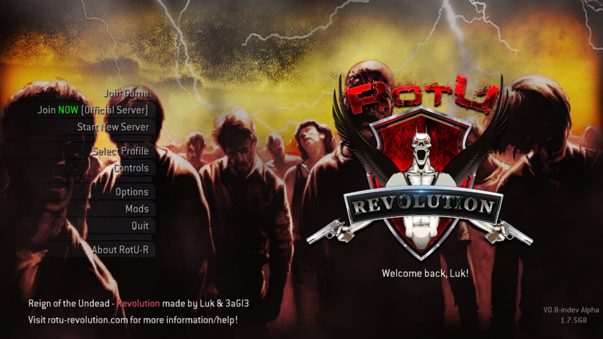 Reign of the Undead: Revolution screenshot 1