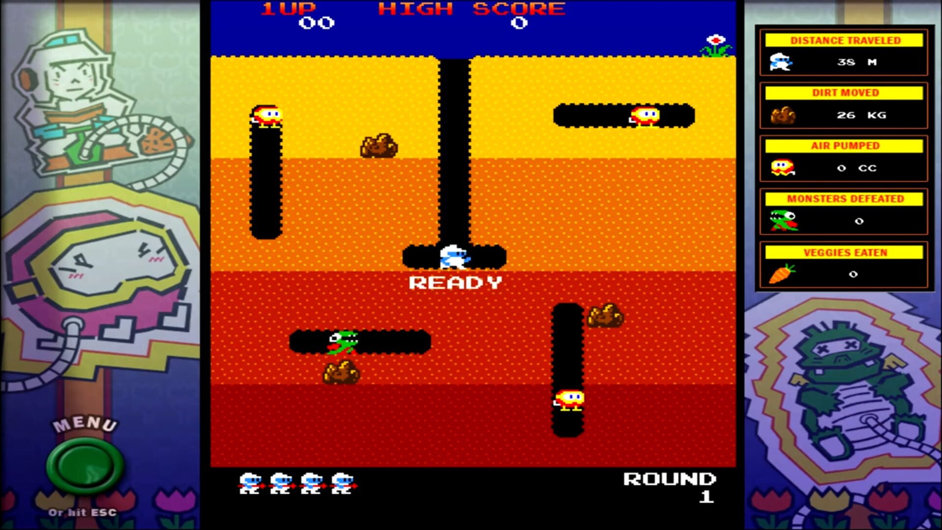 Namco All-Stars: Dig Dug screenshot 3