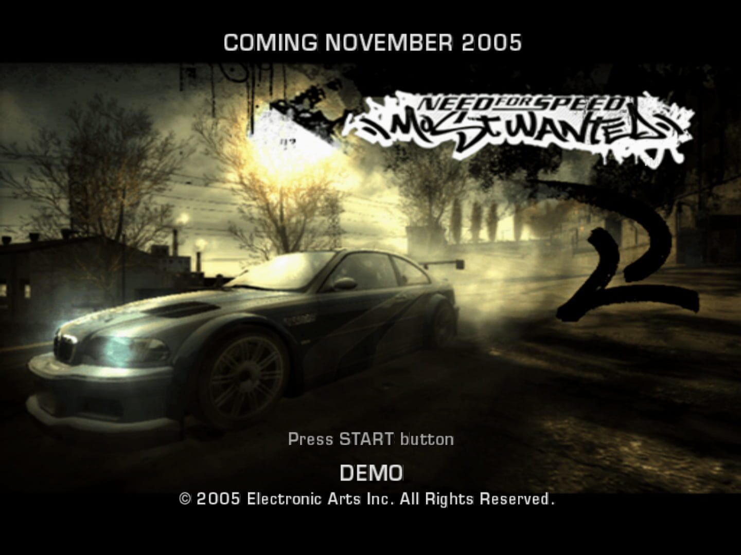 Need for Speed: Most Wanted Demo screenshot 1
