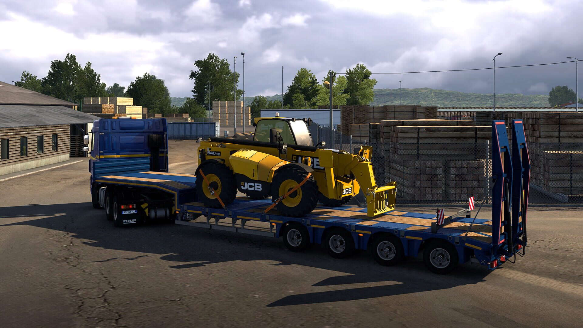 Euro Truck Simulator 2: JCB Equipment Pack screenshot 5