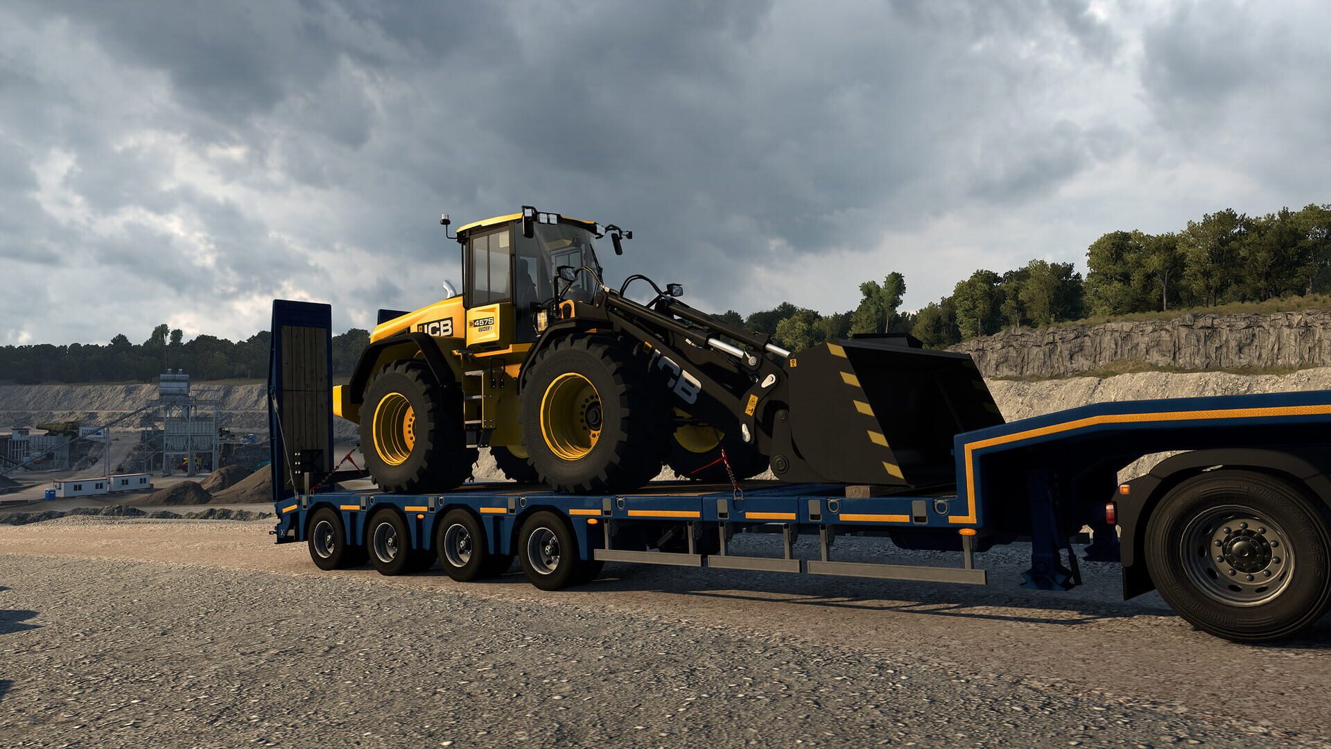 Euro Truck Simulator 2: JCB Equipment Pack screenshot 13