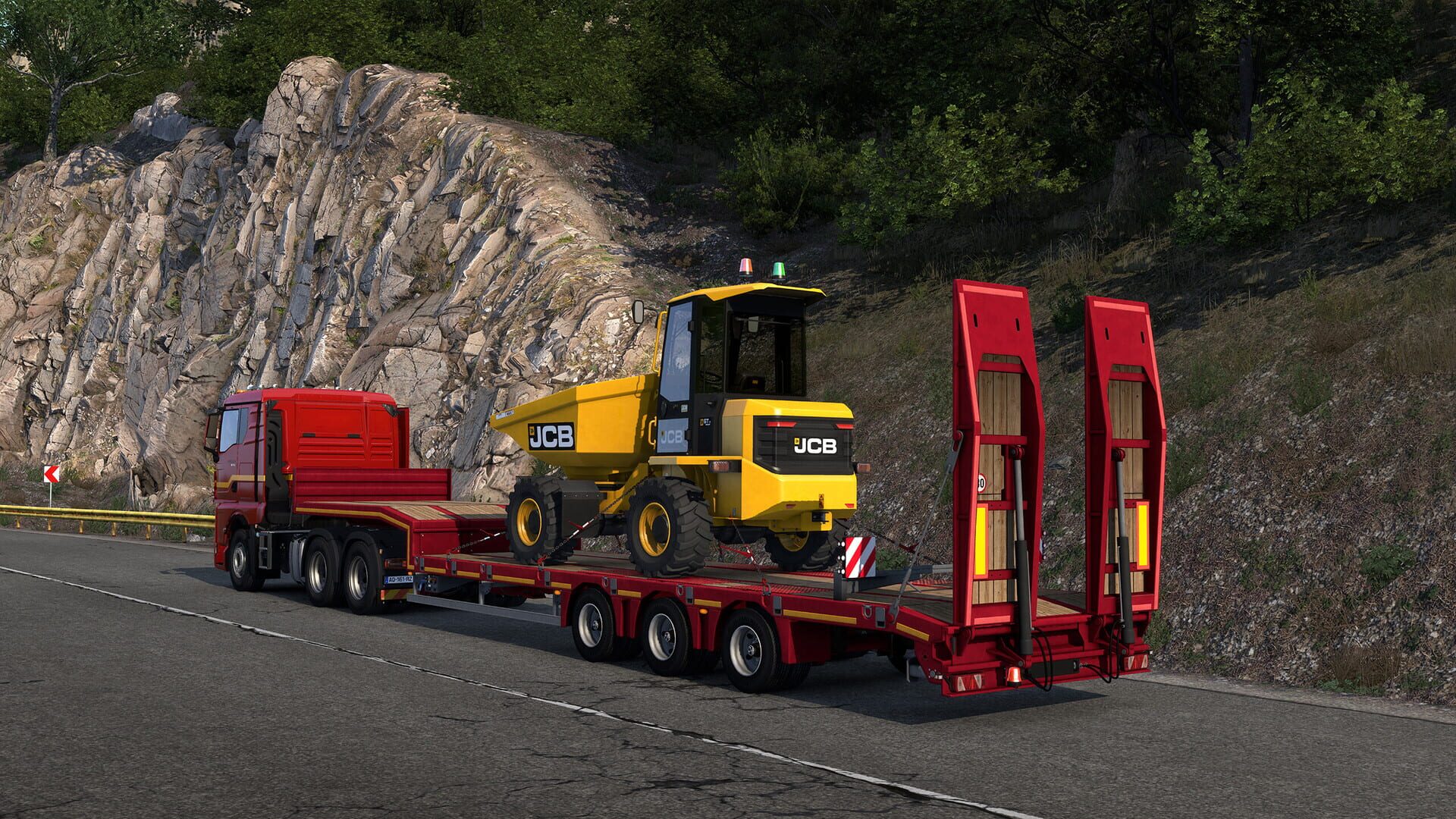 Euro Truck Simulator 2: JCB Equipment Pack screenshot 16
