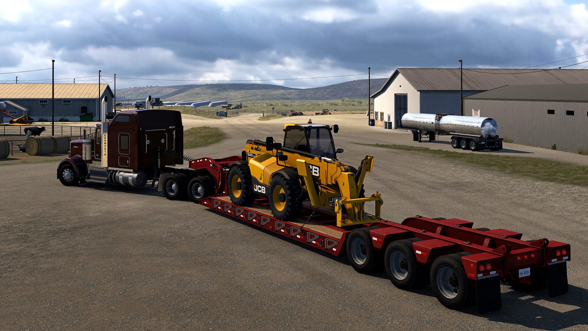 American Truck Simulator: JCB Equipment Pack screenshot 2
