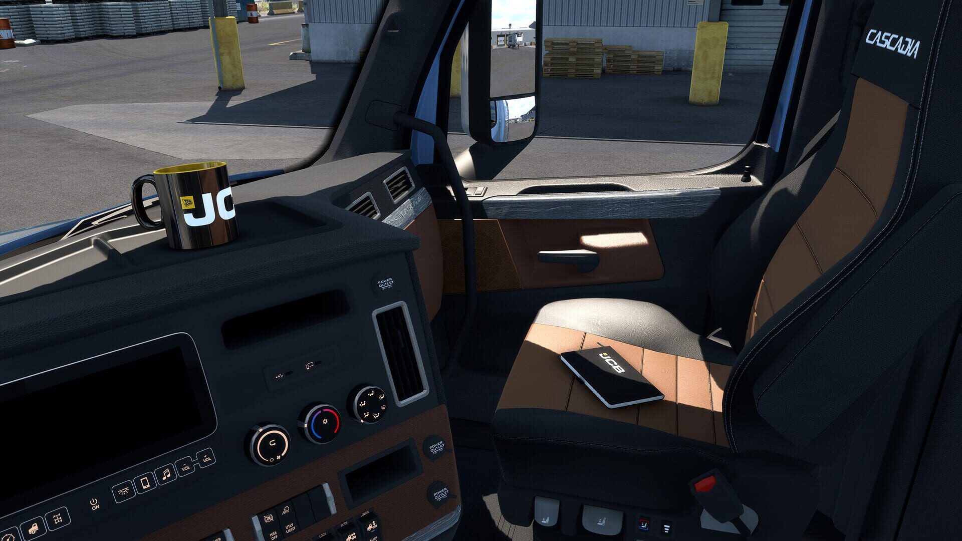 American Truck Simulator: JCB Equipment Pack screenshot 9
