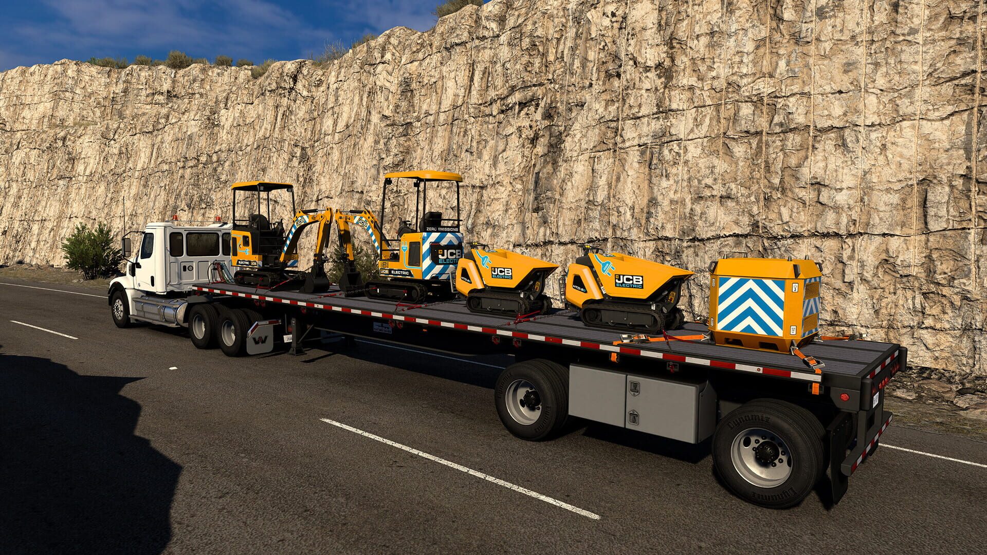 American Truck Simulator: JCB Equipment Pack screenshot 10