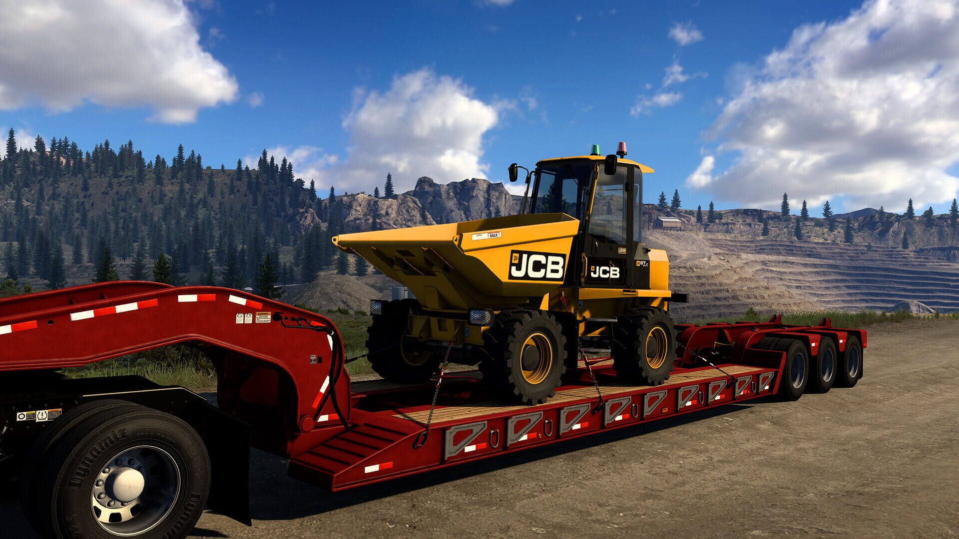 American Truck Simulator: JCB Equipment Pack screenshot 27